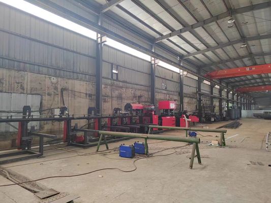 أرضية الصفيحة ربار لحام آلة خط إنتاج CNC الذكية