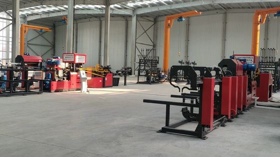 قطر القضيب الجانبي 4-7mm آلة لحام القضيب الفولاذي مع ± 5mm / m خطأ في الطول