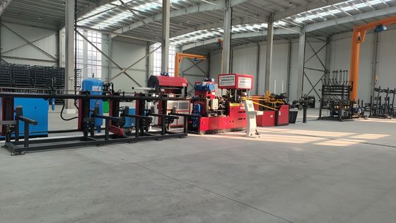 دقة لحام عالية ونظام تحكم PLC لجهاز لحام الصلب