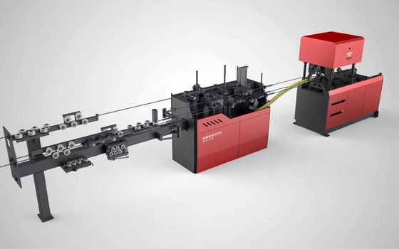 آلة لحام قضبان الصلب طول الحام 0.4m-12m ارتفاع الحام 70mm-270mm الحام