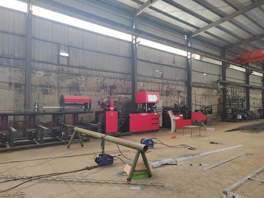 عمق الدرع 70-270mm مربع أنبوب لحام Machinea أوتوماتيكي سهلة التشغيل