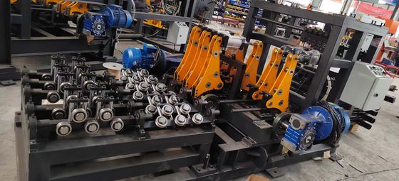 آلة لحام قضبان الفولاذية PLC 18000kg سعة دقة لحام عالية