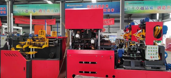6-12 ملم قطر محركات لحام محمولات AC380V خط إنتاج لحام