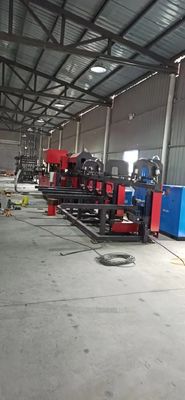 محرك القطع 11+11kw ربار لحام آلة للقطب الجانبي 4-6mm قطر